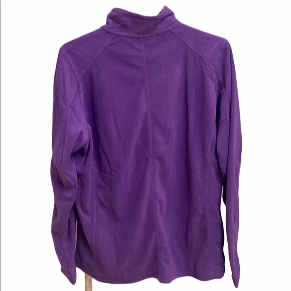 NWOT - Port Authority women’s purple fleece jacket - Picture 2 of 4